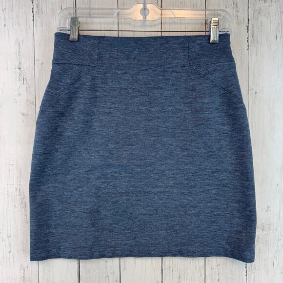 Title Nine Heather Blue Tencel-Blend Tennis Skirt Pickleball Golf Size Small - Picture 5 of 13